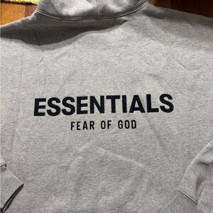 Fear of God Essentials Heather Gray Sweatshirt